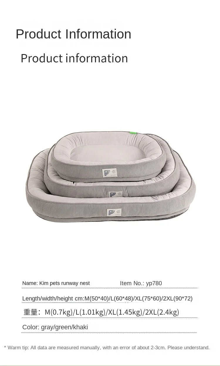 Pet Dog Bed Comfortable Pet Mat Bed for Dogs Ultra Soft Winter Warm Pet Bed Kennel Washable Dog Sofa Cushion Dog