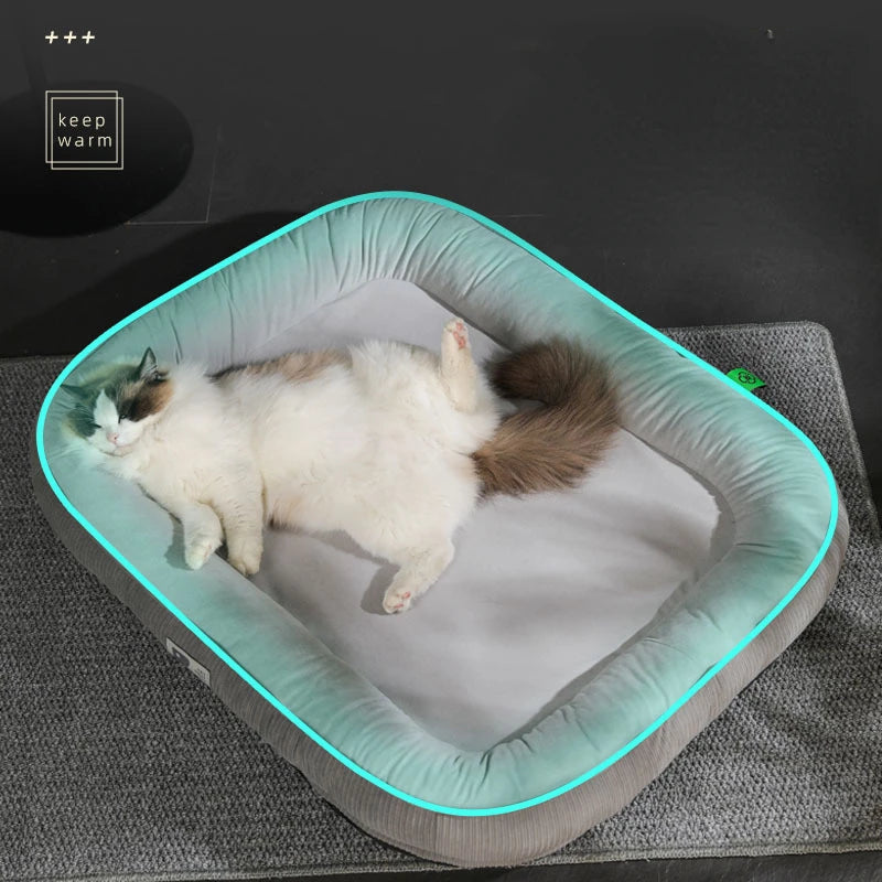 Pet Dog Bed Comfortable Pet Mat Bed for Dogs Ultra Soft Winter Warm Pet Bed Kennel Washable Dog Sofa Cushion Dog