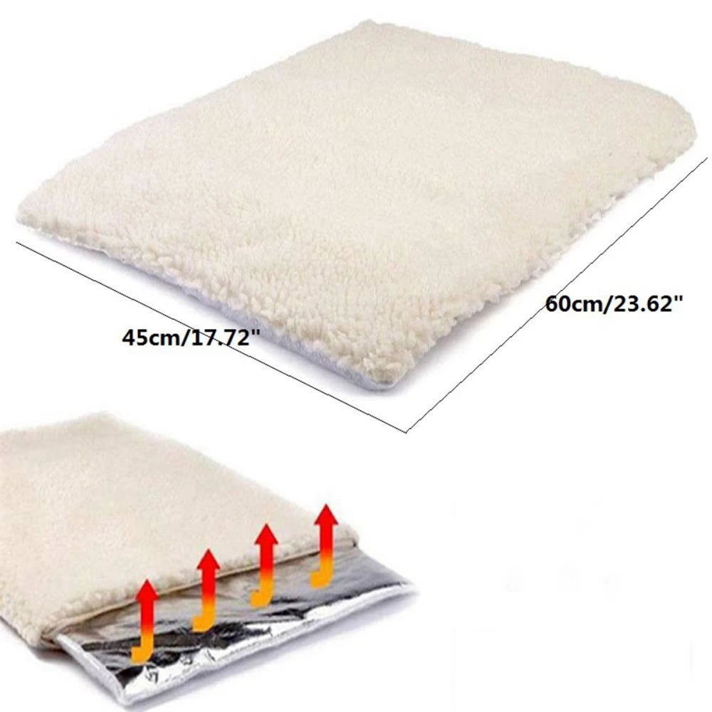 Tapis thermique pour animaux de compagnie, lit pour chien, coussinets auto-chauffants pour animaux de compagnie, couverture pour lit de chat, coussin de canapé, tapis de maison, garde au chaud, couverture de couchage