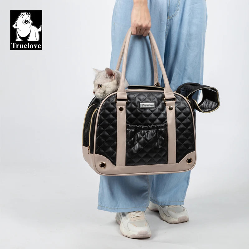 Sac à main de transport pour animaux de compagnie, promenade à l'extérieur pour petit chien et chat de taille moyenne et sac respirant