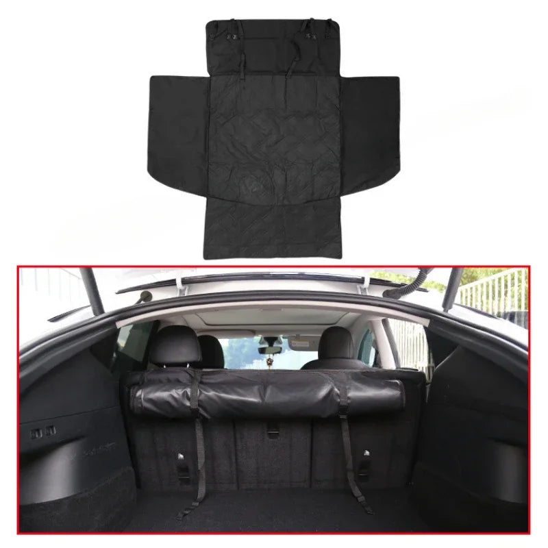 ModelY Trunk Pet Mat for Tesla Model Y Outdoors Camping Pad Wear-resistant Waterproof Dog Seat Cushion Bed Car Accessories 2023