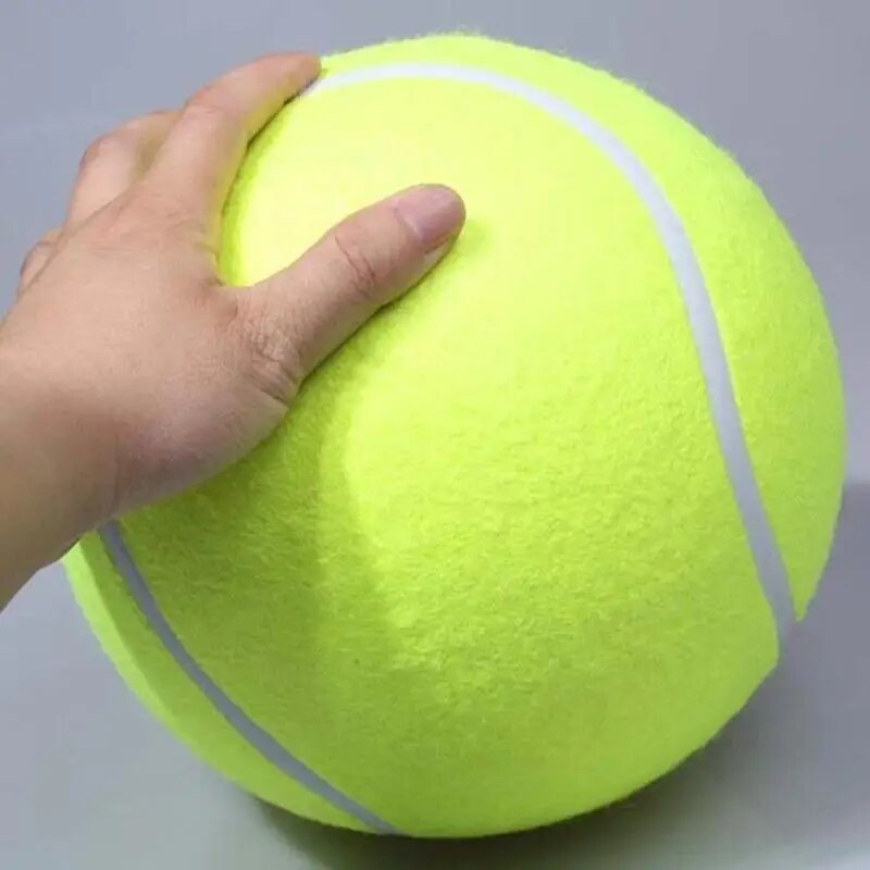 Balle de Tennis géante pour chien, 7/8/9, 5 pouces, jouets pour animaux de compagnie, jouet à mâcher, Signature Mega Jumbo, fournitures d'entraînement pour enfants, livraison directe en peluche