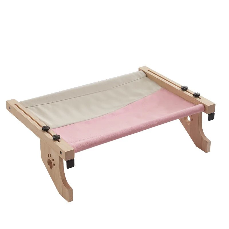 Cama colgante lateral para ventana de gato, hamaca colgante para gato, nido para gato, mesita de noche, alféizar, cama para mascotas, cama Universal para gato para las cuatro estaciones