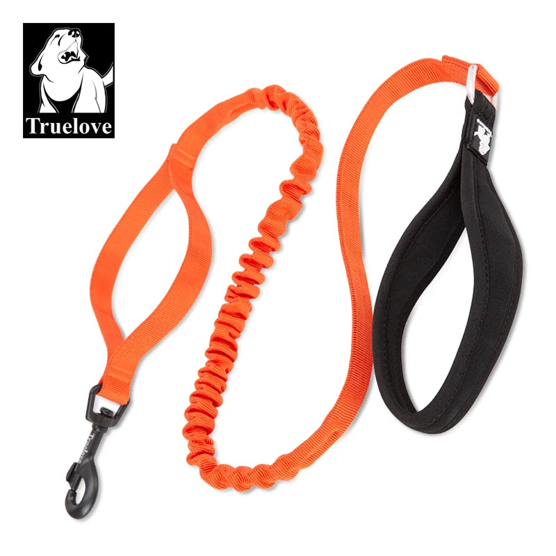 Correa Flexible para perro, amortiguación a prueba de explosiones, Control de cuerda elástica, accesorios para perros grandes y fuertes