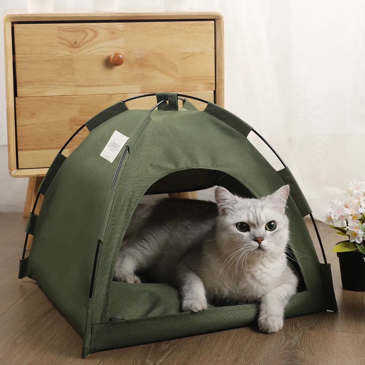 Tienda para mascotas, cama para gatos, suministros para el hogar, productos, accesorios, cojines cálidos, muebles, sofá, camas tipo cesta, tiendas de campaña para gatos con concha de invierno