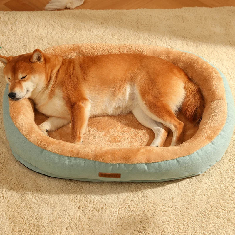 Cama cálida de invierno para perro, caseta para gato, casa para dormir, calabaza, cojín para cachorro, estera, casa para gatos, Cama Gato