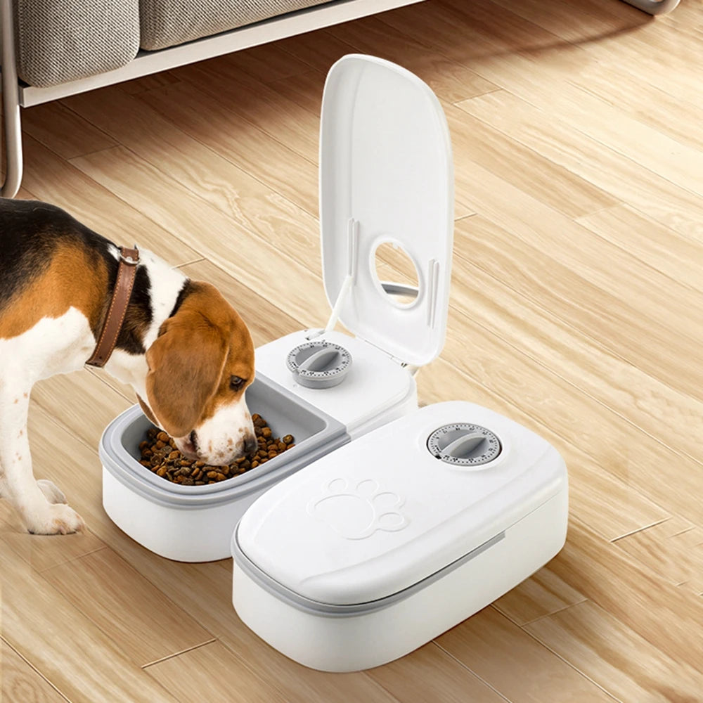 Mangeoire automatique pour chat distributeur intelligent de friandises pour chat pour distributeur de nourriture humide et sèche mangeoire automatique pour chats chiots bol