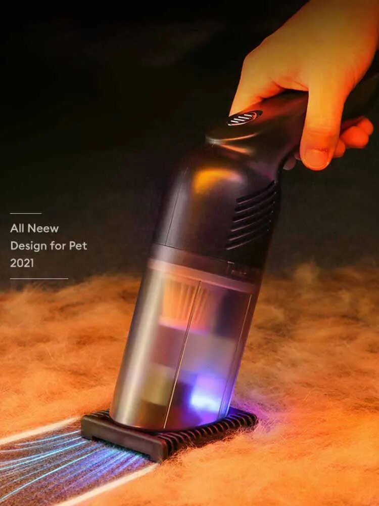 2022 New UBS Pet Hair Sucker High-Power Ultraviolet Sterilization Mite Mite Cat and Dog Cleaning Supplies Small Vacuum Cleaner Accessories