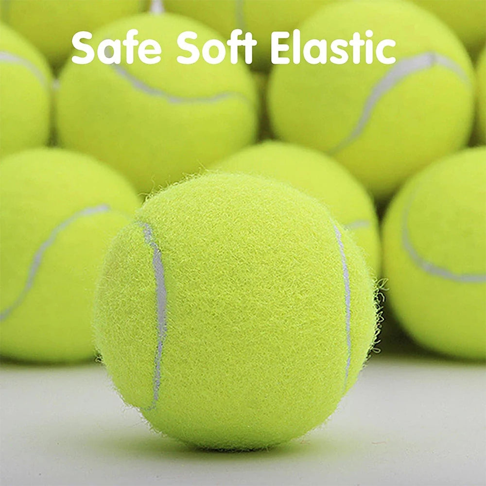 6 PCS Tennis Launcher Special 5cm Ball DogElastic Professional Tennis Throw MachinePortable Toy Only The Ball No Machine