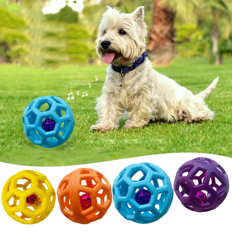 Pelota para masticar para perros, juguete TPR para mascotas, juguetes de entrenamiento interactivos para limpieza de dientes de perros pequeños y grandes, suministros molares, pelota para mascotas al aire libre