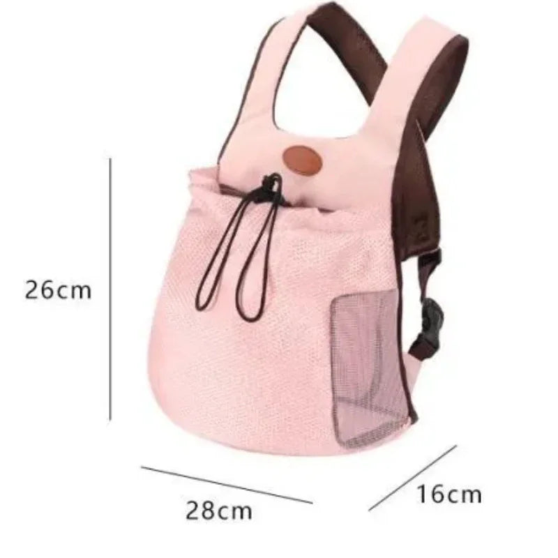 Durable Dog Backpack Carrier for Small Dogs Ventilated and Comfortable for Spring and Summer Dog Chihuahua