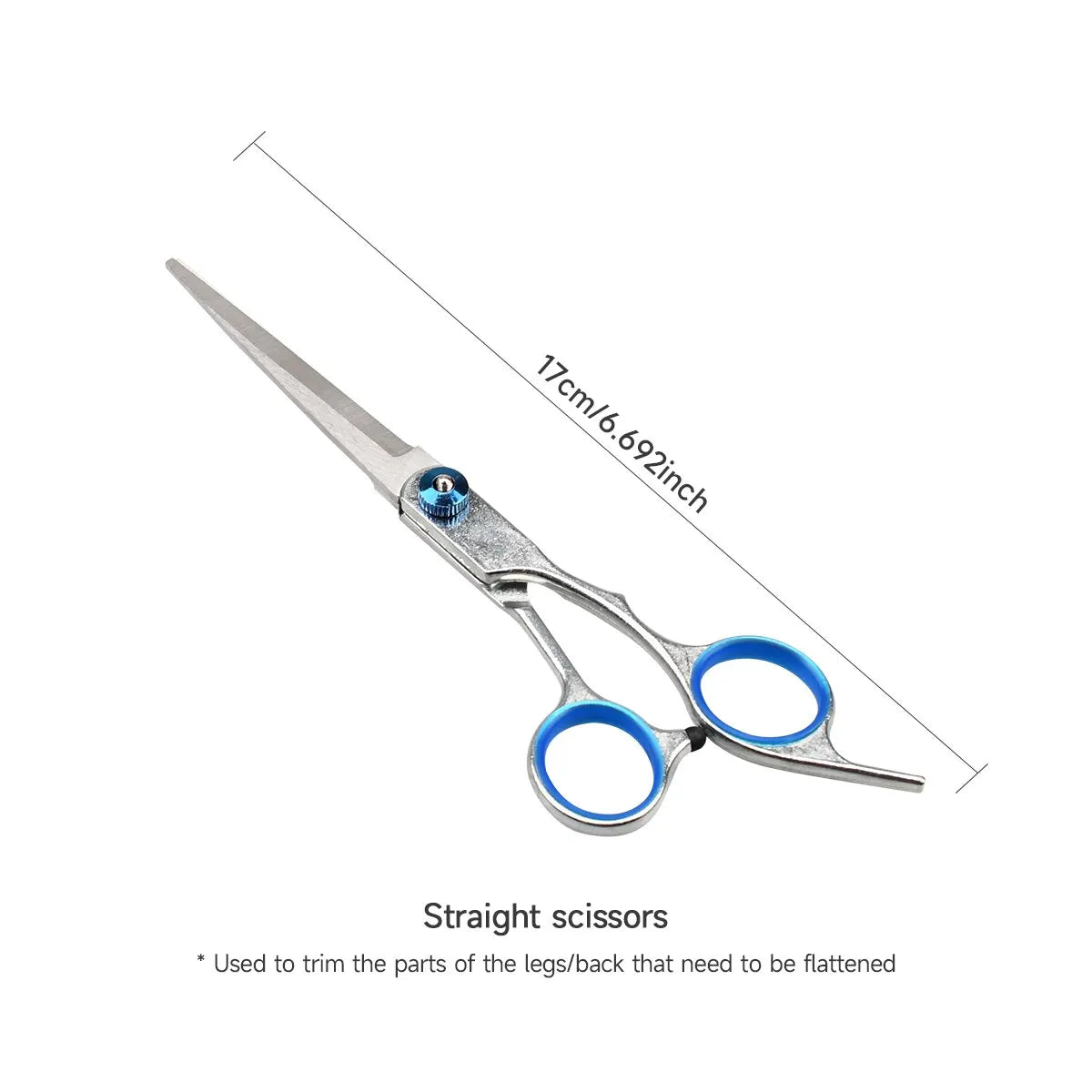 5pcs/Set Stainless Steel Pet Dogs Grooming Scissors Suit Hairdresser Scissors For Dogs Professional Animal Barber Cutting Tools