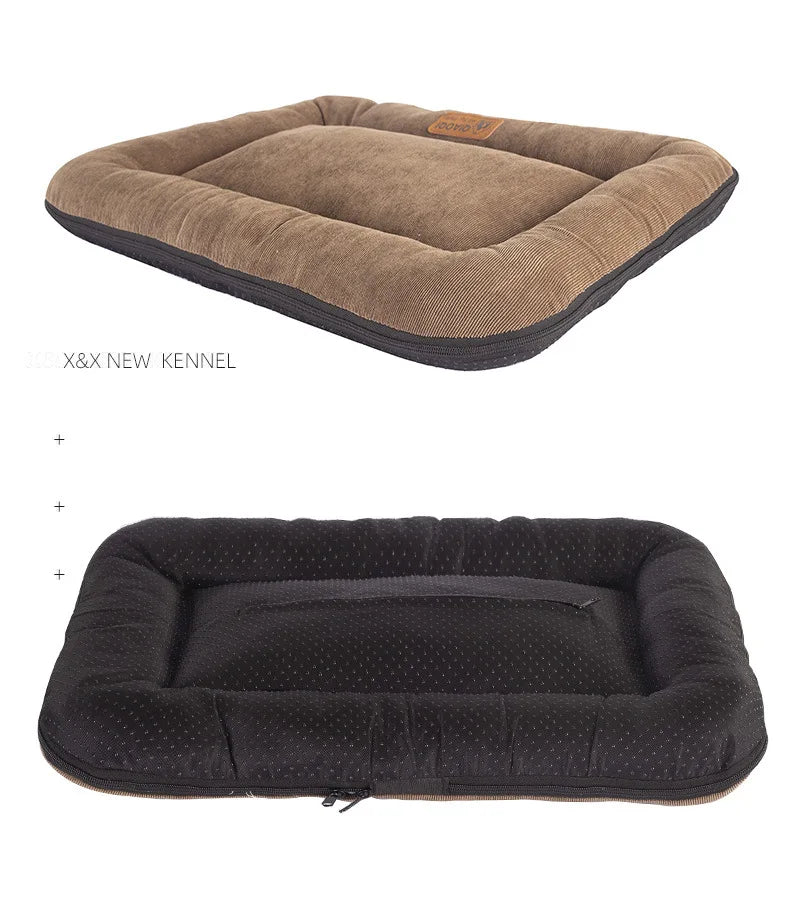 Camas para perros de 45-70CM para perros grandes, cama lavable para gatos, estera para perros resistente a mordeduras, perrera para perros, suministros para mascotas