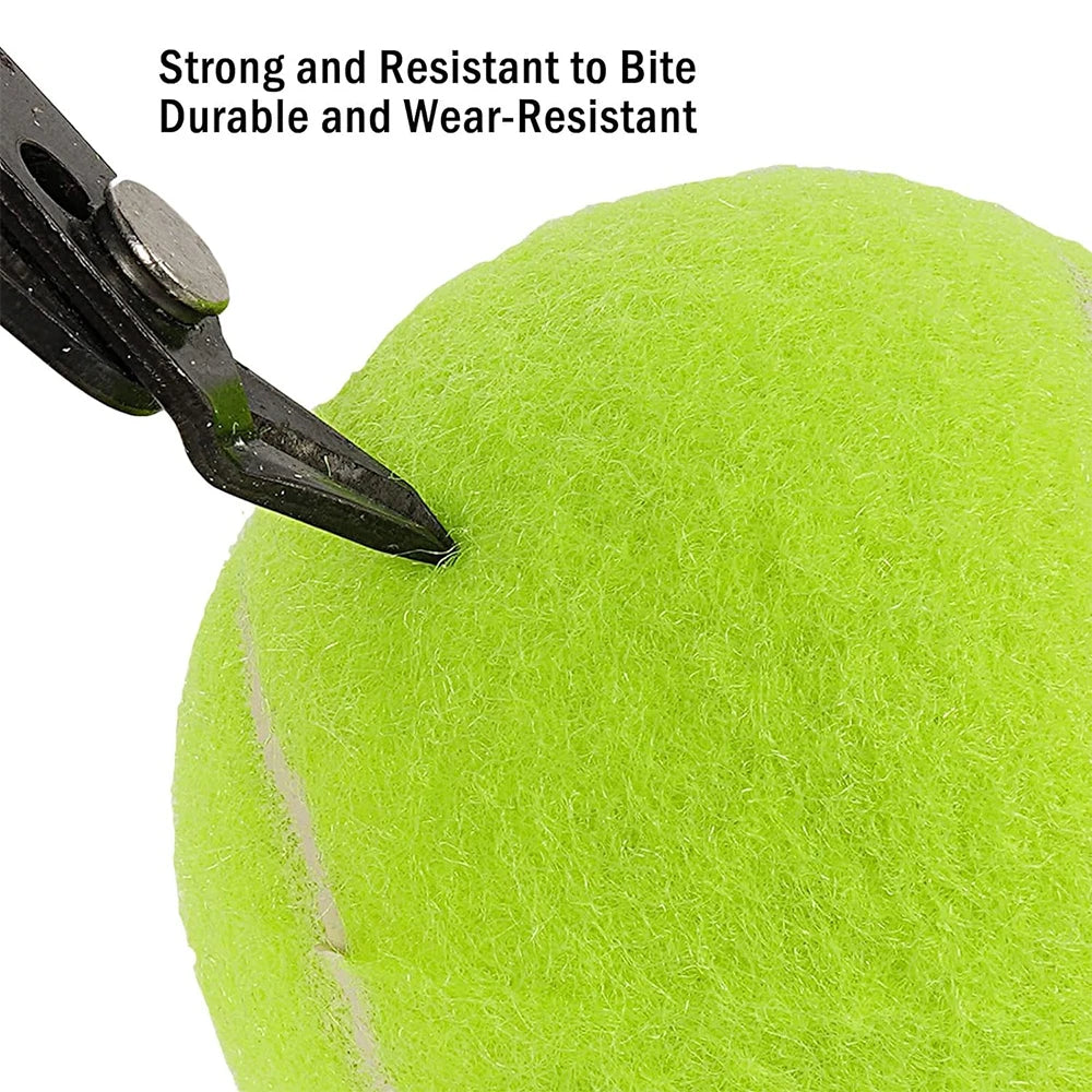 6 PCS Tennis Launcher Special 5cm Ball DogElastic Professional Tennis Throw MachinePortable Toy Only The Ball No Machine