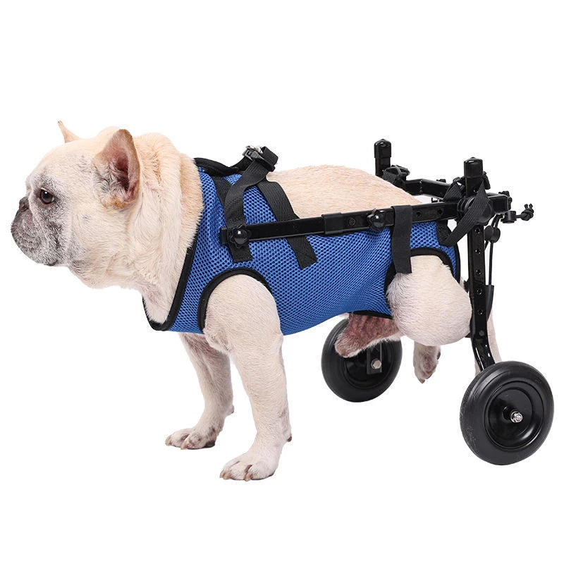 Pet Accessories Light Weight Easy Assemble Adjustable Pet Dog Wheelchair for Disabled Hind Legs Walking