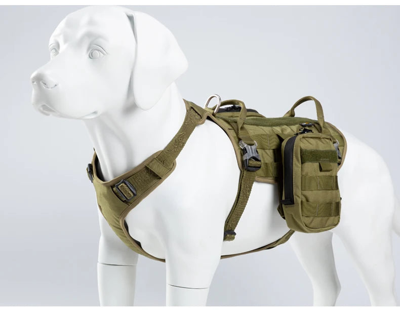 Winhyepet Arnés para perros al aire libre, antideslizante en la espalda, chaleco para mascotas sin tirones, tela para caminar, viajar, accesorios para cachorros grandes y pequeños