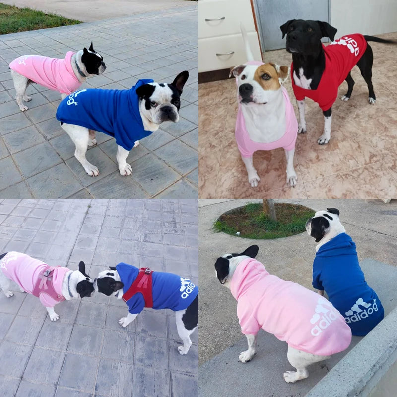 Ropa de invierno para perros, sudaderas con capucha para perros, sudadera cálida de lana, chaqueta para perros pequeños, medianos y grandes, ropa, disfraz para mascotas, ropa para perros 2021