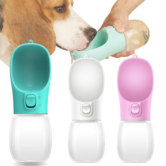 Bouteille d'eau Portable pour petits et grands chiens et chats, bols à boire étanches pour la marche en plein air, fournitures pour Chihuahua et bouledogue français