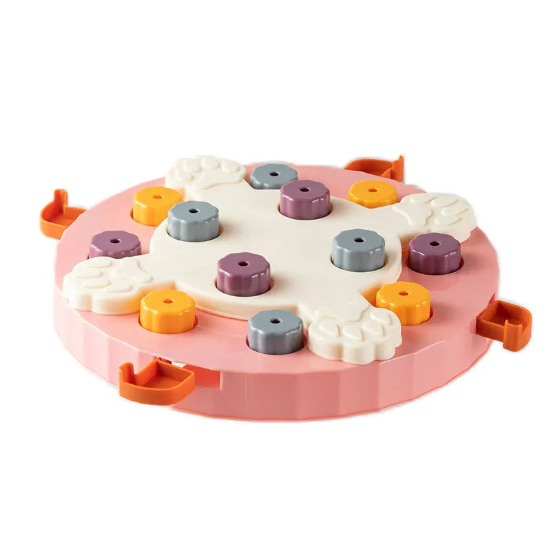 Jouets Puzzle pour chien, gamelle interactive pour ingestion lente, augmentation du qi du chiot, distributeur de nourriture, manger lentement, bol antidérapant, jeu d'entraînement pour animaux de compagnie, chat et chien