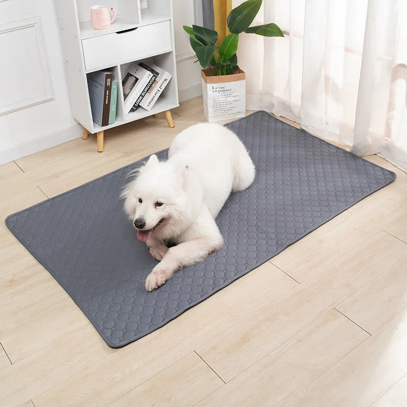 Almohadilla para orinar para perros, manta reutilizable, pañal altamente absorbente, almohadilla de adiestramiento de cachorros lavable, cama para mascotas, estera para orina, funda para asiento de coche para mascotas