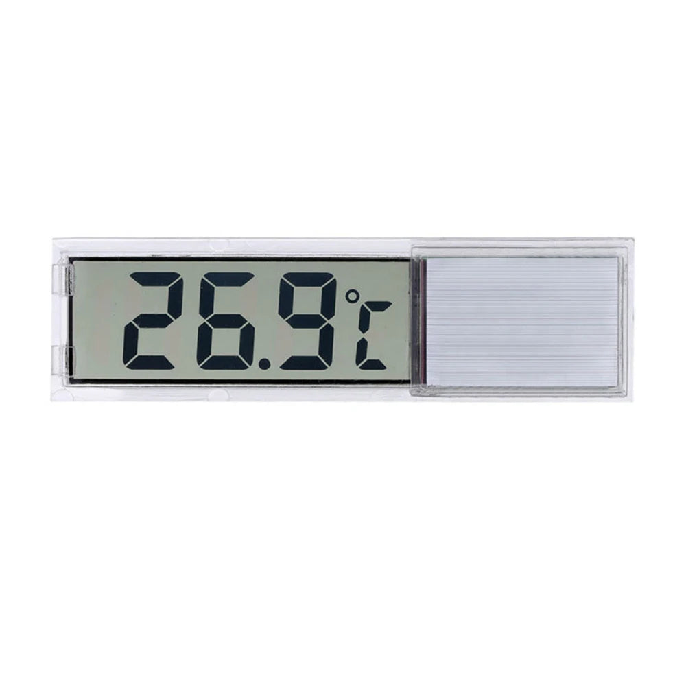 Thermomètre d'aquarium étanche 3D numérique LCD électronique température du réservoir de poisson poisson tortue compteur de température décoration d'aquarium