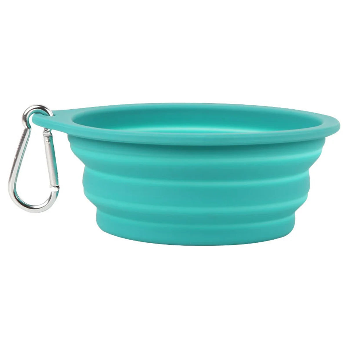 Cuenco de silicona plegable grande para perros y mascotas, recipiente portátil para comida para cachorros, para viajes al aire libre, plato alimentador, 350/600ml