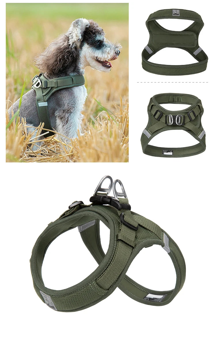 Portabebés para perros pequeños, hebilla en D de aluminio, gancho para caminar y bucle, accesorios portátiles para ponerse y quitarse