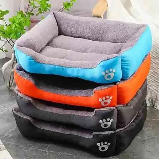 Nido de algodón PP suave, estera tipo cesta para perros, cama Universal impermeable para gatos, cama grande para Gato y perro, casa cálida y cómoda para perros