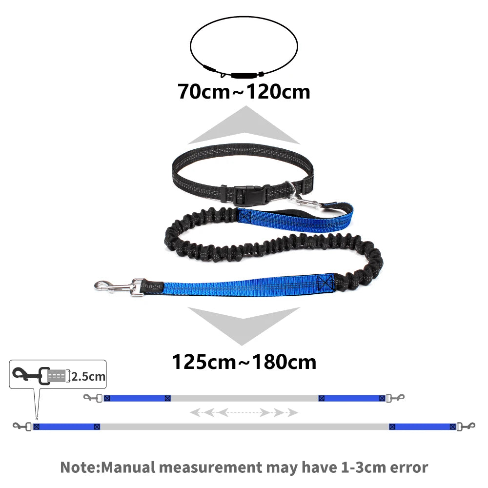 Laisse de chien mains libres pour animaux de compagnie, marche, course, Jogging, réglable, ceinture de taille, sangle de poitrine, corde de Traction, accessoires pour chiens