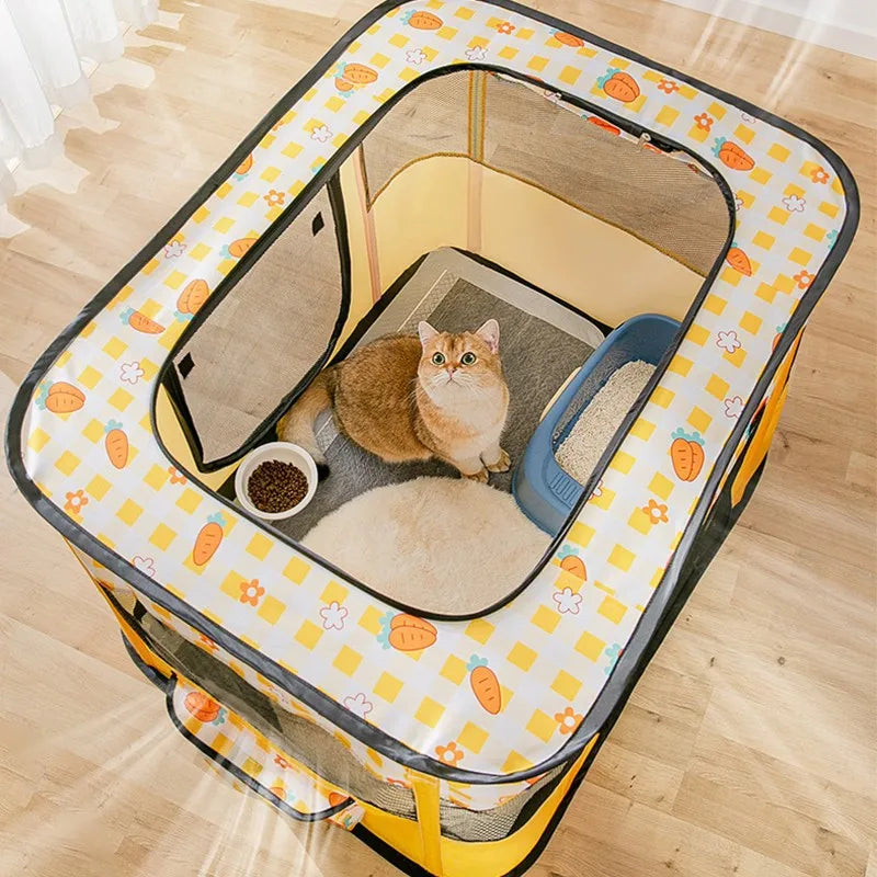 Kitten Lounger Cushion Cat House Sweet Cat Bed Basket Cozy  Tent Folding Tent for Puppies and Kittens In Delivery Room Cat House