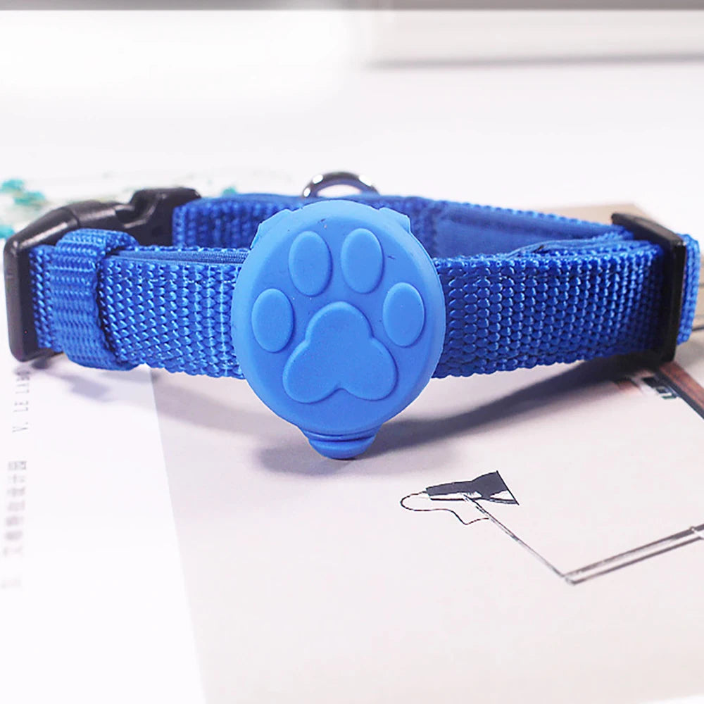 Collar para perro y gato, colgante luminoso LED brillante para caminar por la noche, Collar brillante con luces de seguridad, accesorios para mascotas