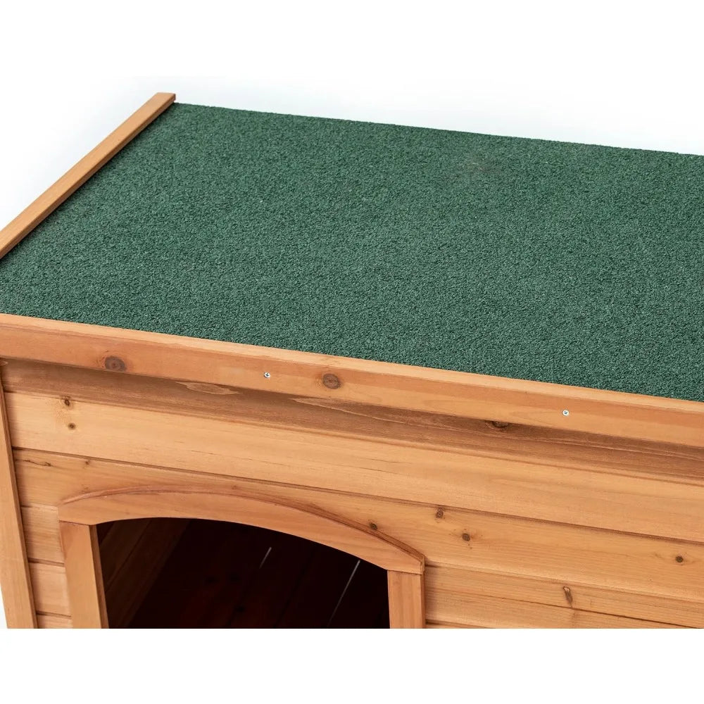 Casa de madera para perros pequeños, medianos y grandes, suministros de jaula para mascotas, productos para el hogar y el jardín