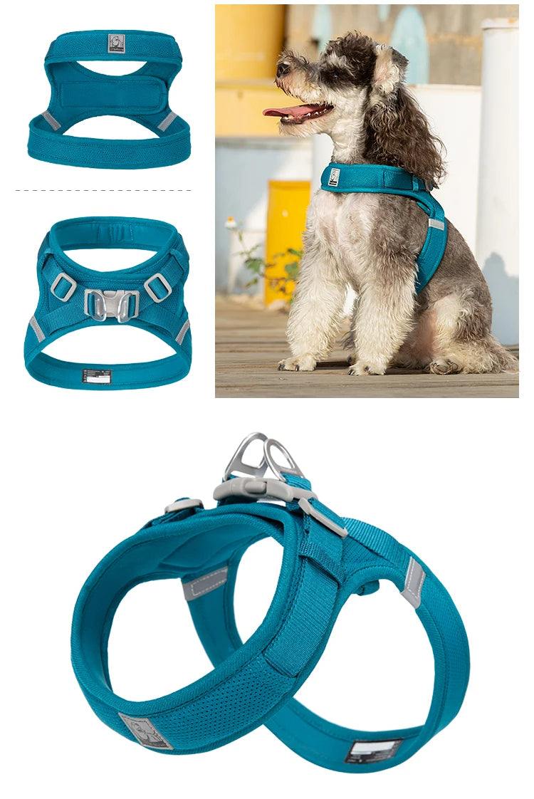 Portabebés para perros pequeños, hebilla en D de aluminio, gancho para caminar y bucle, accesorios portátiles para ponerse y quitarse