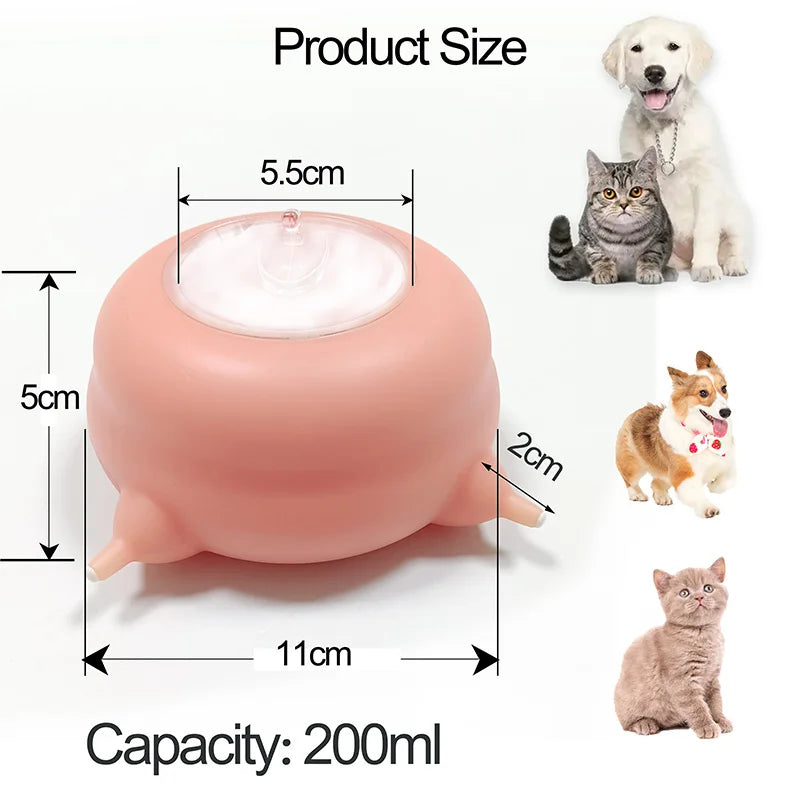 Mangeoire à lait pour animaux de compagnie, mamelon bionique, sûr, sain, de qualité alimentaire, outil d'alimentation en lait en Silicone pour chien, chat, chaton, chiot, bol