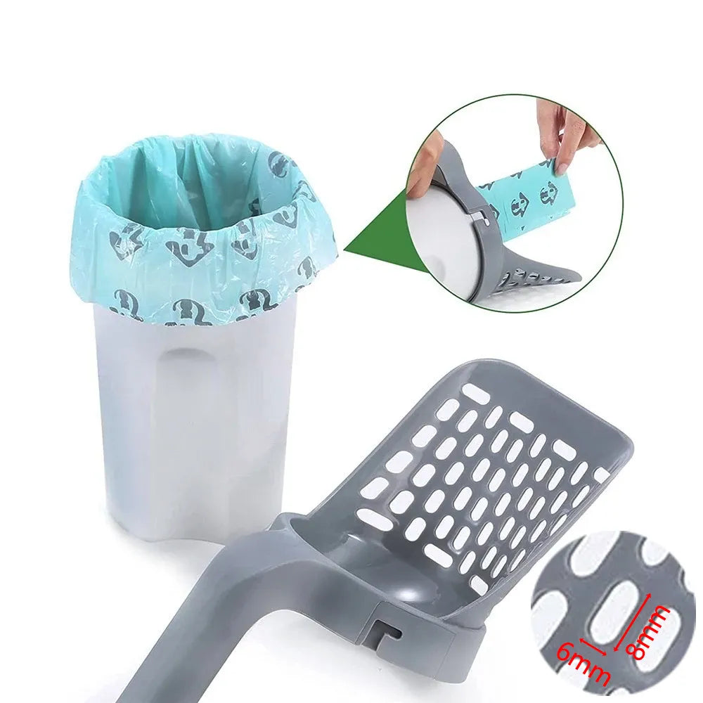 Cat Litter Shovel Scoop For Pet Filter Clean Toilet Picker Cat Supplies Accessories Cat Litter Box Self Cleaning