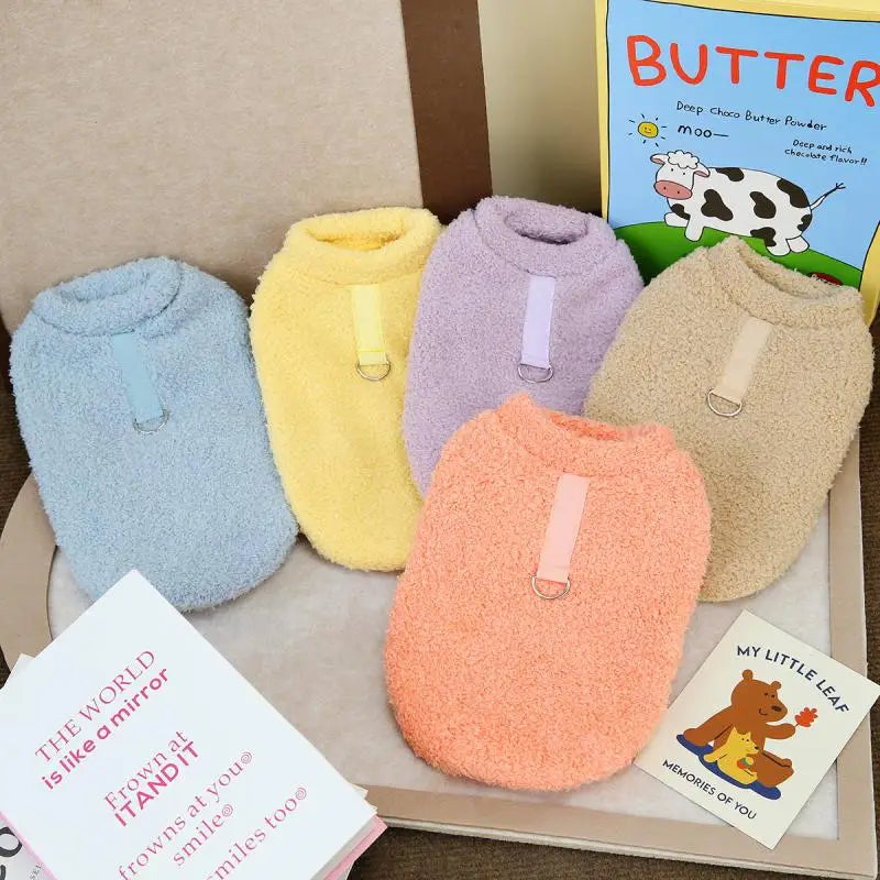 Winter Warm Dog Sweater for Small Dogs Plush Dog Clothes Soft Puppy Coat Jacket Chihuahua Teddy Puppy Clothes Dog Supplies