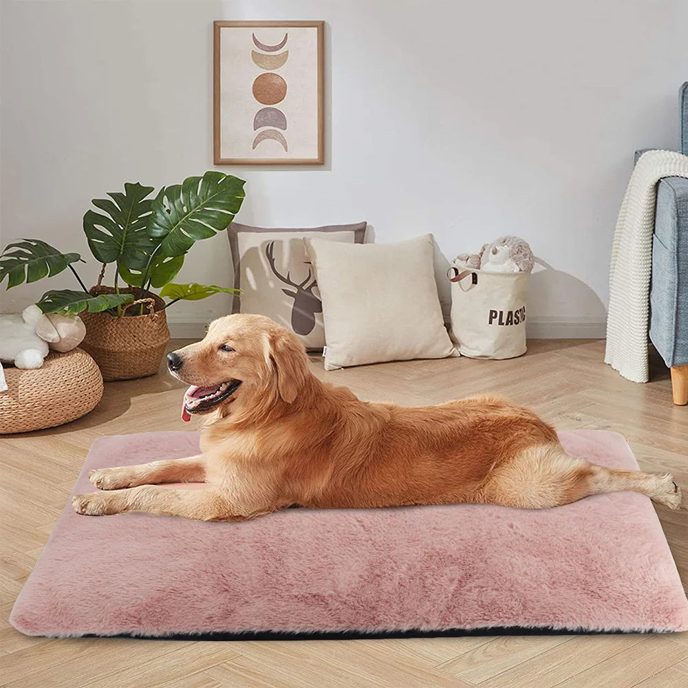 Thick Dog Sleeping Mat Warm Winter Pet Bed Mattress Puppy Cat Sofa Blanket For Small Large Dogs Cats Kennel Washable