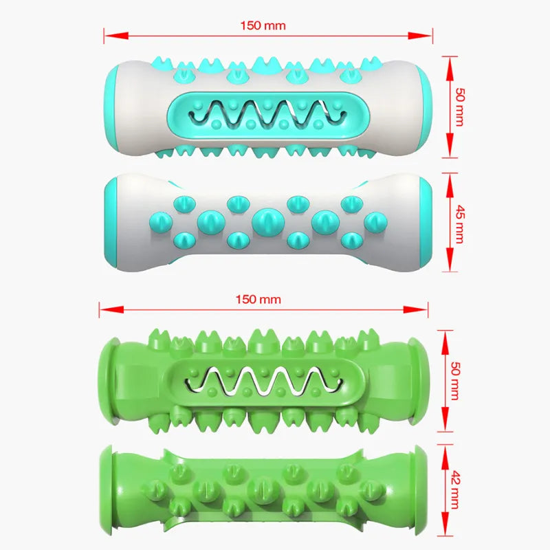 Cepillo de dientes Molar para perros, juguetes para masticar, limpieza de dientes, cuidado Dental seguro para cachorros, suministros de juguetes para limpieza de mascotas suaves