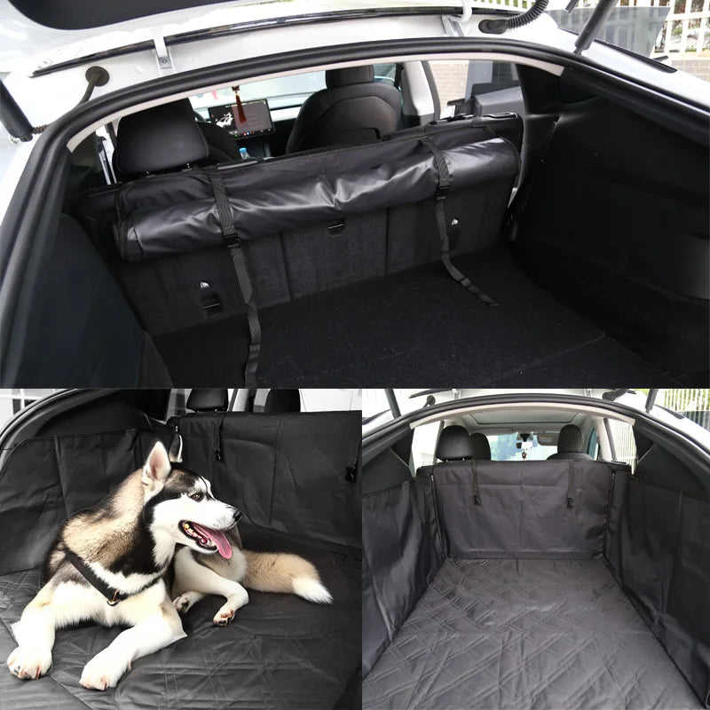 ModelY Trunk Pet Mat for Tesla Model Y Outdoors Camping Pad Wear-resistant Waterproof Dog Seat Cushion Bed Car Accessories 2023