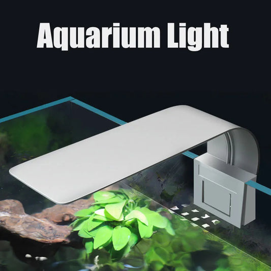 Les plantes d'éclairage de lumière LED d'aquarium Super mince élèvent la lumière 5 W/10 W/15 W éclairage de plante aquatique lampe à clipser étanche pour Aquarium