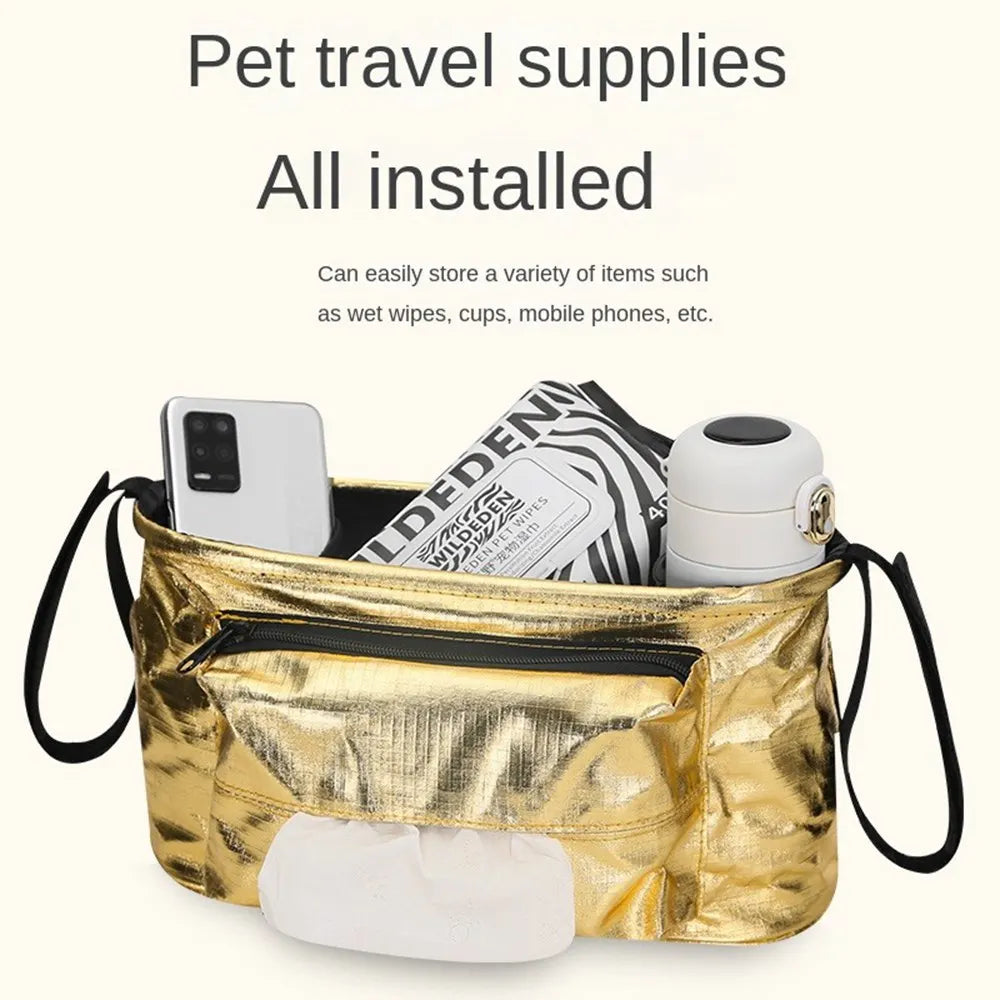 Sac de transport pour poussette pour animaux de compagnie, sac Portable pour poussette