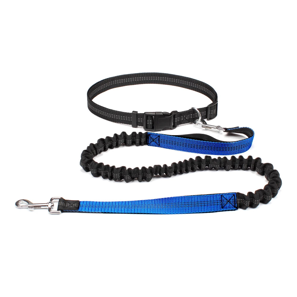 Laisse de chien mains libres pour animaux de compagnie, marche, course, Jogging, réglable, ceinture de taille, sangle de poitrine, corde de Traction, accessoires pour chiens