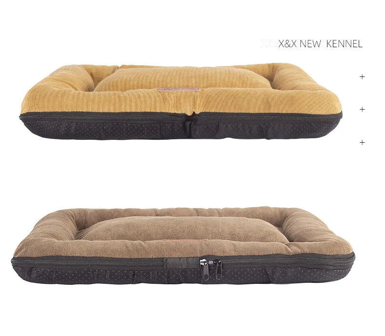 Camas para perros de 45-70CM para perros grandes, cama lavable para gatos, estera para perros resistente a mordeduras, perrera para perros, suministros para mascotas