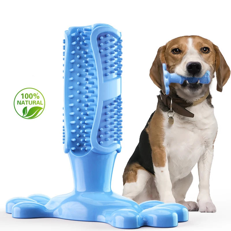 Cuttie Juguetes para perros grandes, cepillo de dientes, juguetes chirriantes para perros pequeños, cachorros, juguete masticable, suministros para perros, productos para mascotas