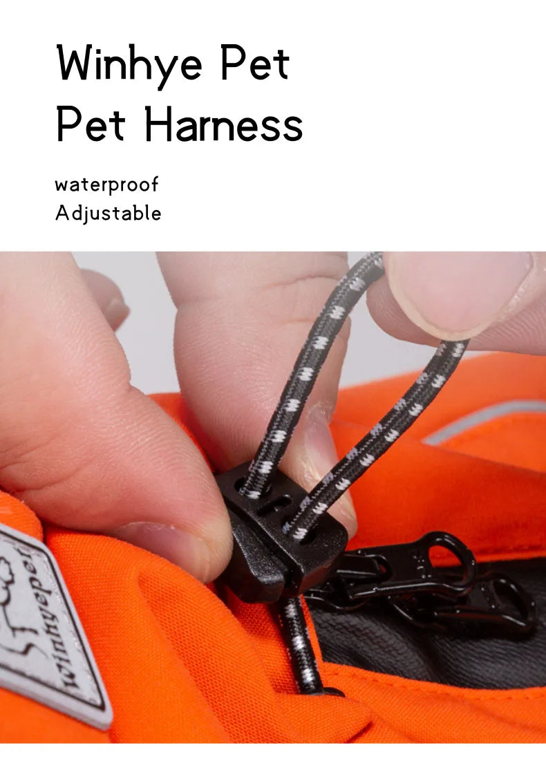 Arnés para exteriores para perros, transpirable, antideslizante, cálido, impermeable, para viajar