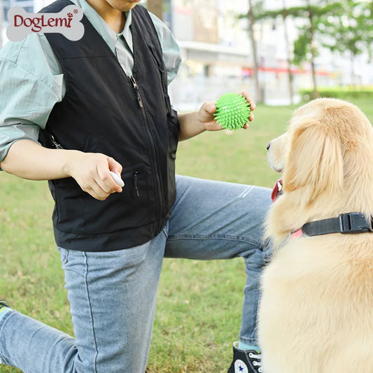 Ropa especial para entrenamiento de perros, chaleco de entrenamiento multifuncional con bolsillos grandes, resistente a los arañazos, accesorios para perros, equipo de entrenamiento