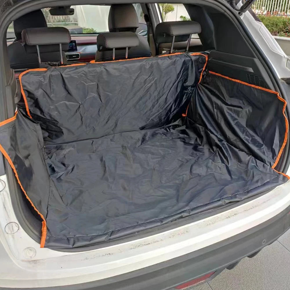 Forro de carga para SUV para perros, cubierta impermeable para carga de mascotas, funda para asiento de perro, alfombrilla para SUV, sedanes, furgonetas