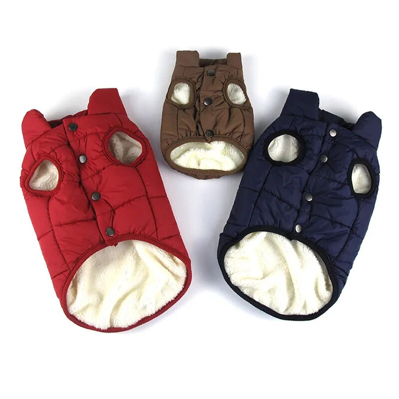 Winter Pet Coat Clothes for Dogs Winter Clothing Warm Dog Clothes for Small Dogs Christmas Big Dog Coat Winter Clothes Chihuahua Fashion Style