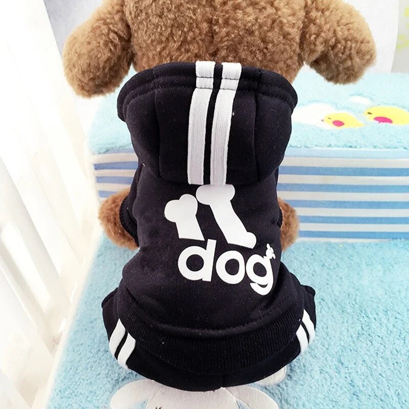 Clothes For Small Dogs Autumn Winter Warm Puppy Pet Cat Coat Jacket Sport Dog Jumpsuits Chihuahua French Bulldog Clothing Outfit Fashion Style