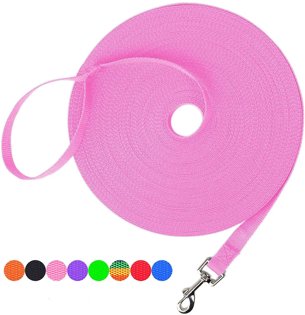 Correa para mascotas 3M 6M 10M 20M 50M perro cachorro obediencia recuerdo entrenamiento agilidad correa de entrenamiento para entrenamiento juego Camping patio trasero